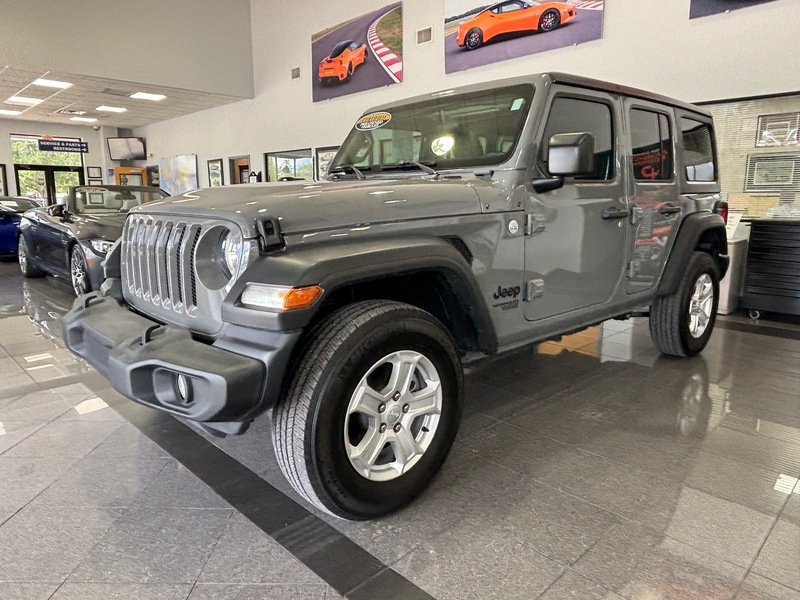 Used 2021 JEEP WRANGLER UNLIMITED SPORT S - RARE V6 TURBO DIESEL in JACKSONVILLE, FLORIDA