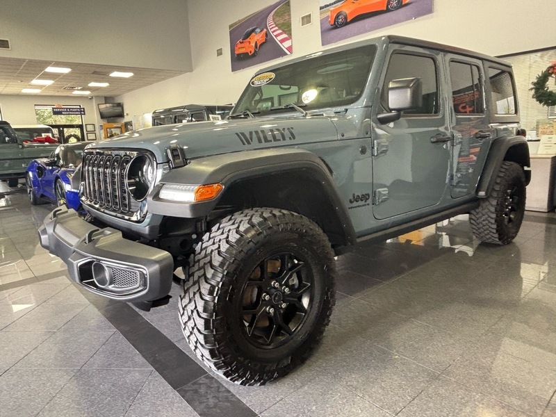 Used 2024 JEEP WRANGLER WILLYS - NEW $51,570.00 in JACKSONVILLE, FLORIDA