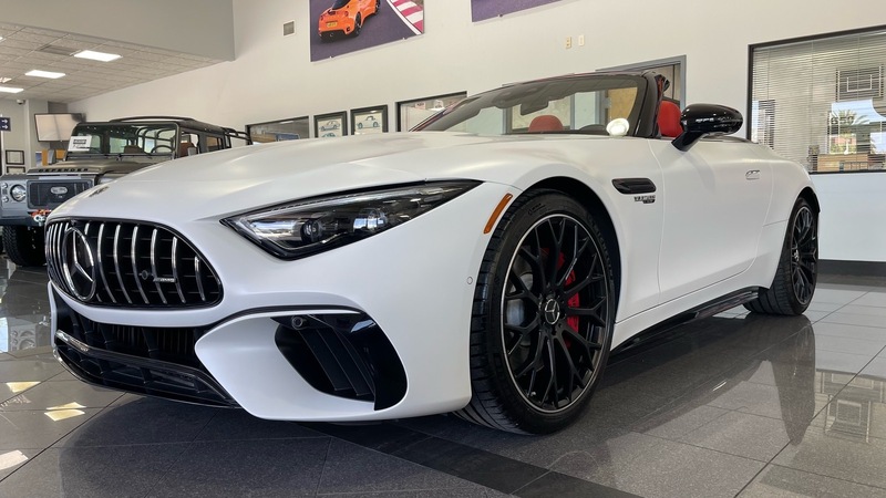 Used 2022 MERCEDES-BENZ SL55 AMG ROADSTER - NEW $158,305.00 in JACKSONVILLE, FLORIDA