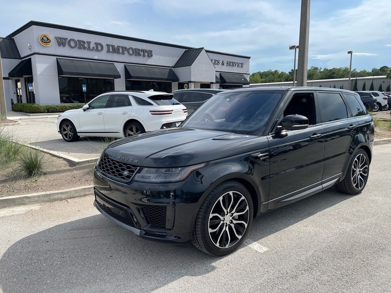 Used 2021 LAND ROVER RANGE ROVER SPORT HSE SILVER EDITION in JACKSONVILLE, FLORIDA