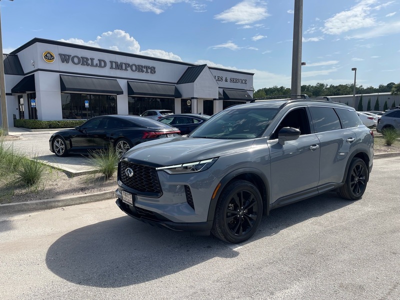 Used 2025 INFINITI QX60 LUXE BLACK EDITION in JACKSONVILLE, FLORIDA
