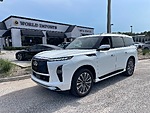 Used 2025 INFINITI QX80 SENSORY 4WD - NEW $103,845.00 in JACKSONVILLE, FLORIDA (Photo 1)