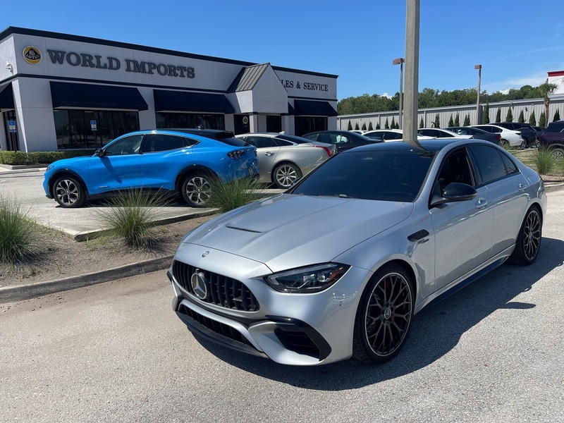 Used 2025 MERCEDES-BENZ C63 AMG SEDAN E PERFORMANCE - NEW $96,530.00 in JACKSONVILLE, FLORIDA