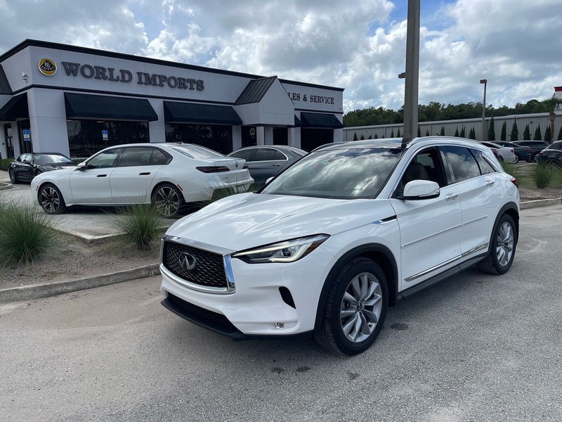 Used 2020 INFINITI QX50 LUXE in JACKSONVILLE, FLORIDA