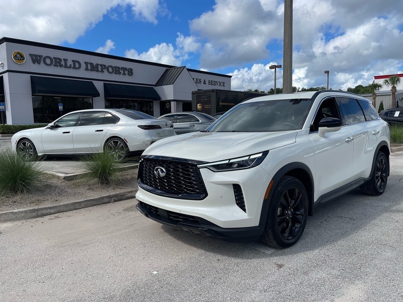 Used 2025 INFINITI QX60 LUXE BLACK EDITION AWD - NEW $62,980.00 in JACKSONVILLE, FLORIDA