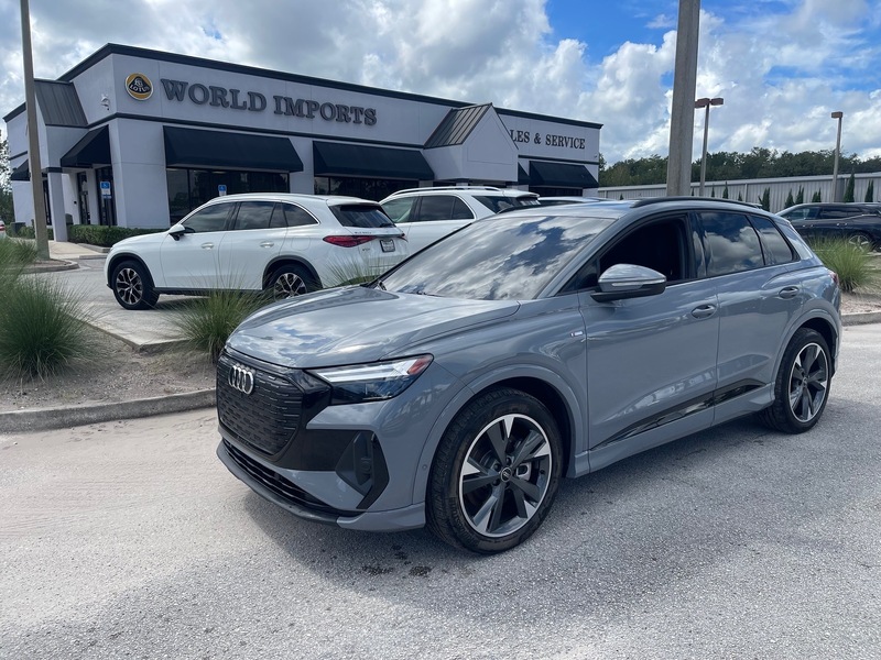 Used 2024 AUDI Q4 E-TRON PREMIUM PLUS - NEW $62,690.00 in JACKSONVILLE, FLORIDA