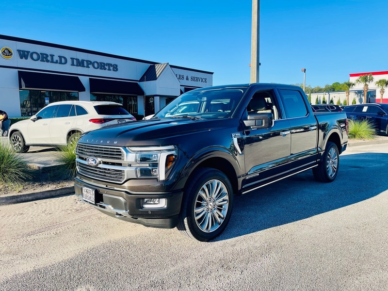 Used 2024 FORD F-150 PLATINUM - NEW $84,535.00 in JACKSONVILLE, FLORIDA