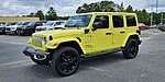 Used 2022 JEEP WRANGLER 4XE UNLIMITED SAHARA in SAVANNAH, GEORGIA