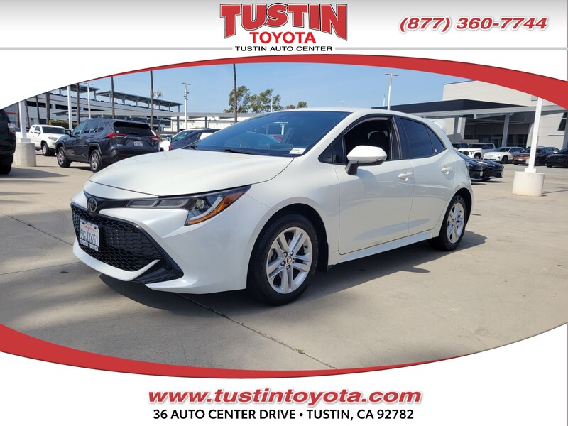 Used 2020 TOYOTA COROLLA HATCHBACK SE in TUSTIN, CALIFORNIA