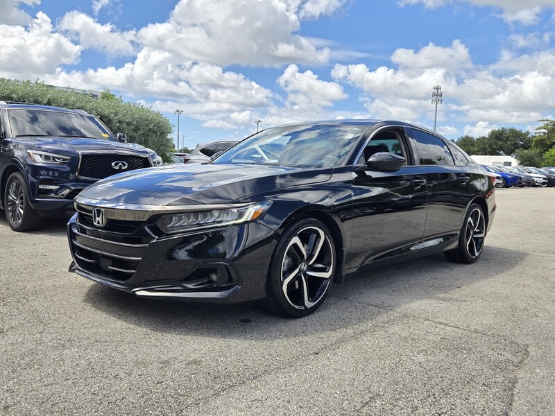 Used 2022 Honda Accord Sedan SPORT SE 1.5T CVT in FT. LAUDERDALE, FLORIDA