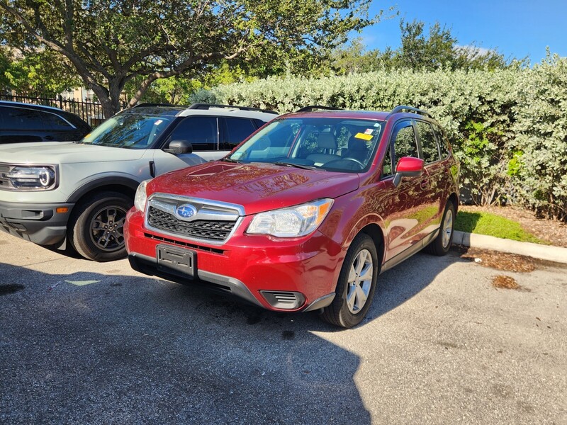 Used 2015 SUBARU FORESTER 4DR MAN 2.5I PREMIUM PZEV in FT. LAUDERDALE, FLORIDA
