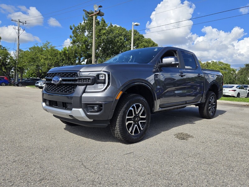 Used 2024 FORD RANGER LARIAT 2WD SUPERCREW 5' BOX in FT. LAUDERDALE, FLORIDA