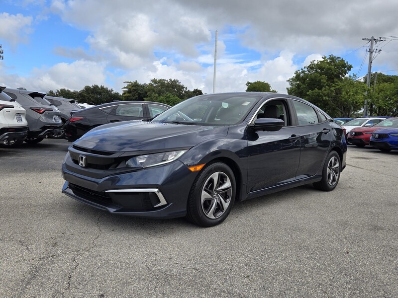 Used 2021 Honda Civic LX CVT in FT. LAUDERDALE, FLORIDA