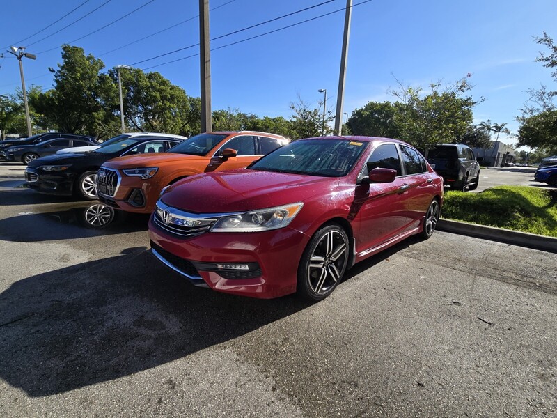 Used 2016 Honda Accord Sedan 4DR I4 CVT SPORT in FT. LAUDERDALE, FLORIDA