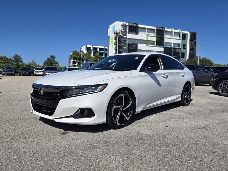 Used 2022 Honda Accord Sedan SPORT SE 1.5T CVT in FT. LAUDERDALE, FLORIDA
