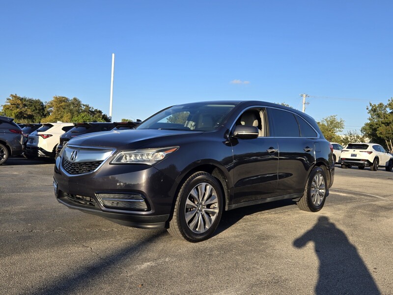 Used 2016 ACURA MDX FWD 4DR W/TECH in FT. LAUDERDALE, FLORIDA