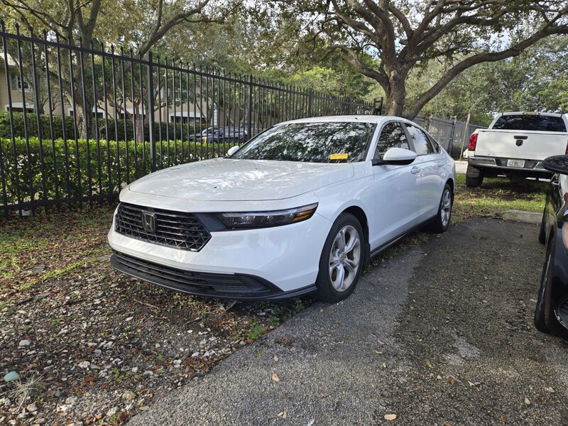 Used 2024 Honda Accord Sedan LX CVT in FT. LAUDERDALE, FLORIDA