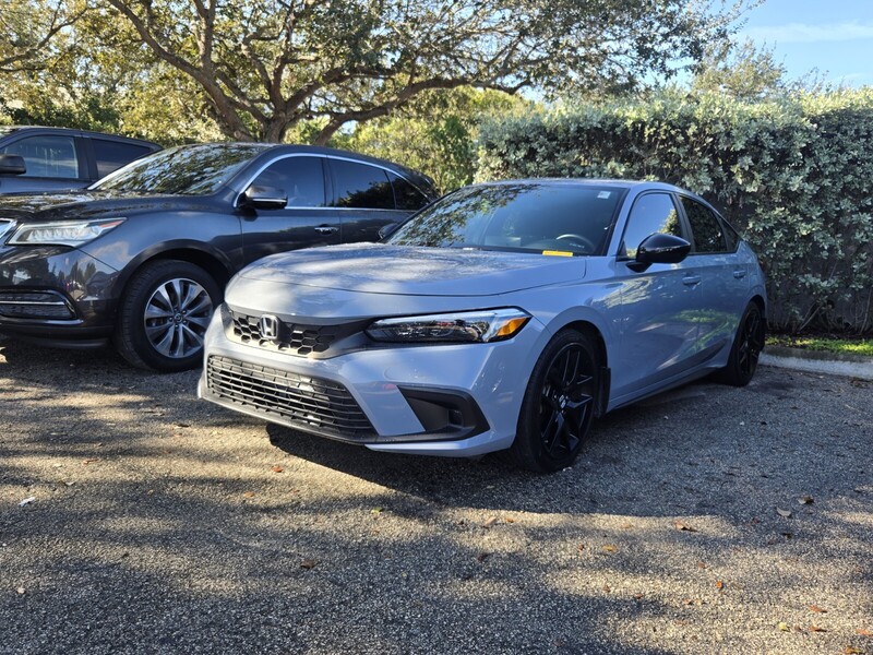 Used 2024 Honda Civic Hatchback SPORT CVT in FT. LAUDERDALE, FLORIDA