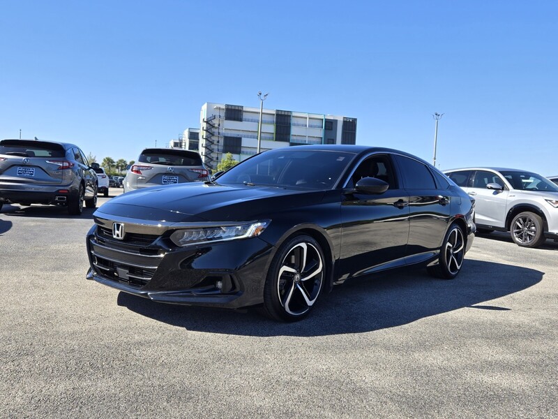 Used 2022 Honda Accord Sedan SPORT 1.5T CVT in FT. LAUDERDALE, FLORIDA