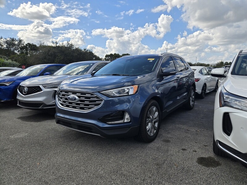 Used 2019 FORD EDGE TITANIUM FWD in FT. LAUDERDALE, FLORIDA