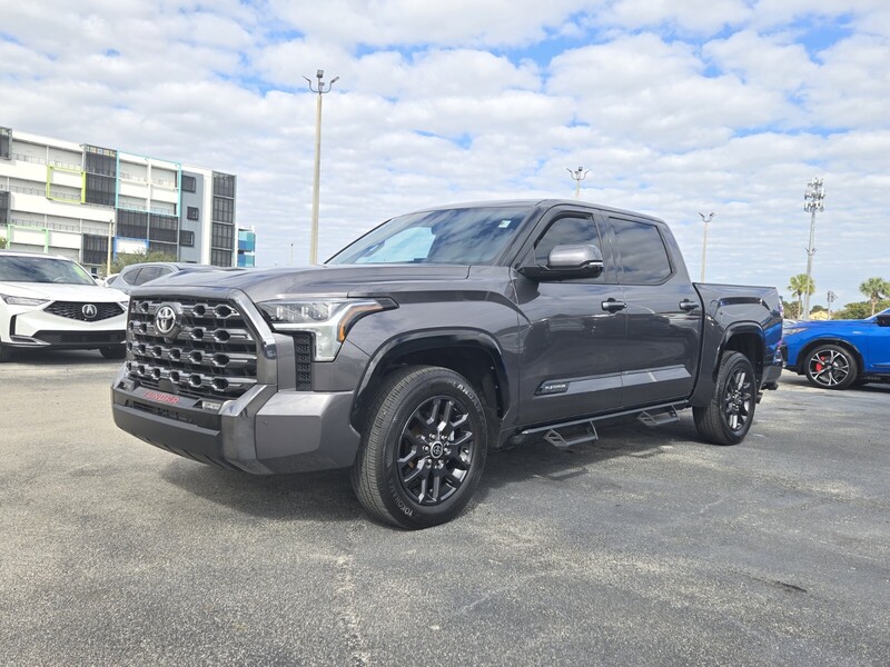 Used 2023 TOYOTA TUNDRA PLATINUM CREWMAX 5.5' BED in FT. LAUDERDALE, FLORIDA