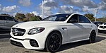 Used 2018 MERCEDES-BENZ E-CLASS AMG E 63 S 4MATIC SEDAN in FT. LAUDERDALE, FLORIDA