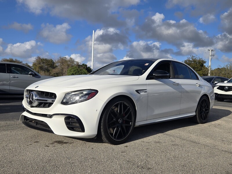 Used 2018 MERCEDES-BENZ E-CLASS AMG E 63 S 4MATIC SEDAN in FT. LAUDERDALE, FLORIDA