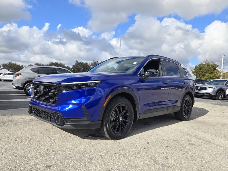 Used 2024 Honda CR-V Hybrid SPORT AWD in FT. LAUDERDALE, FLORIDA