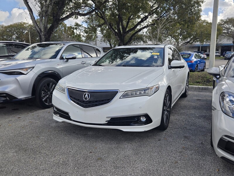 Used 2015 ACURA TLX 4DR SDN FWD V6 ADVANCE in FT. LAUDERDALE, FLORIDA