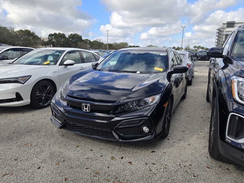Used 2021 Honda Civic Hatchback EX CVT in FT. LAUDERDALE, FLORIDA