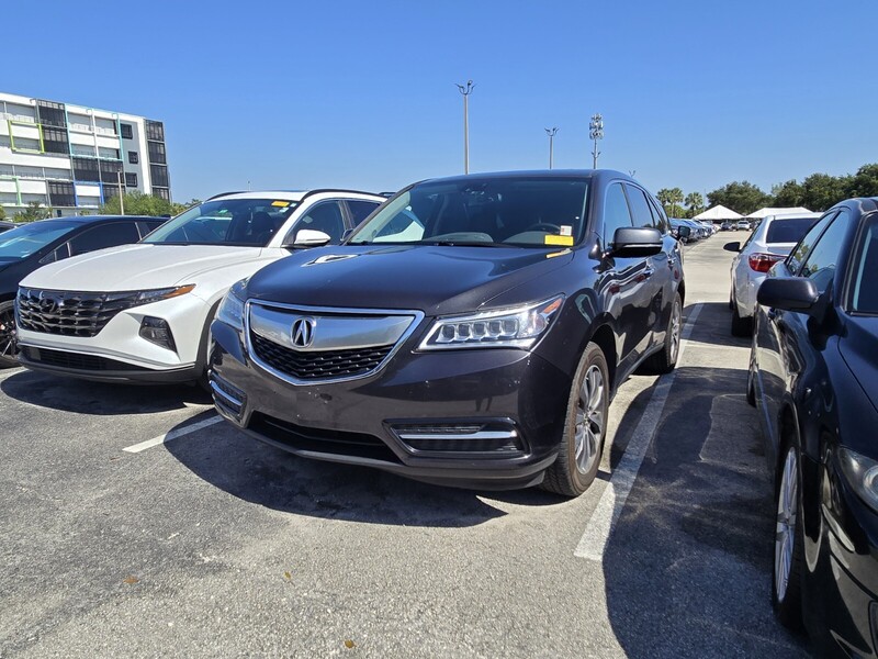 Used 2015 ACURA MDX SH-AWD 4DR TECH/ENTERTAINMENT PKG in FT. LAUDERDALE, FLORIDA