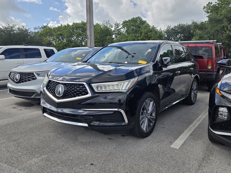 Used 2017 ACURA MDX SH-AWD W/TECHNOLOGY PKG in FT. LAUDERDALE, FLORIDA