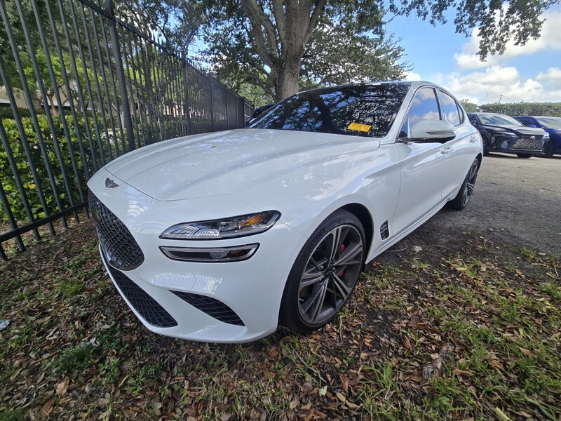 Used 2025 GENESIS G70 3.3T SPORT ADVANCED RWD in FT. LAUDERDALE, FLORIDA