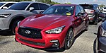 Used 2023 INFINITI Q50 RED SPORT 400 RWD in FT. LAUDERDALE, FLORIDA