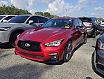 Used 2023 INFINITI Q50 RED SPORT 400 RWD in FT. LAUDERDALE, FLORIDA (Photo 1)