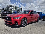 Used 2023 INFINITI Q50 RED SPORT 400 RWD in FT. LAUDERDALE, FLORIDA (Photo 1)