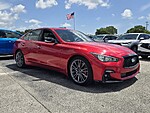 Used 2023 INFINITI Q50 RED SPORT 400 RWD in FT. LAUDERDALE, FLORIDA (Photo 9)