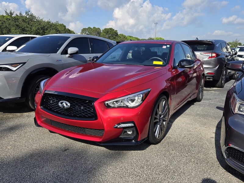 Used 2023 INFINITI Q50 RED SPORT 400 RWD in FT. LAUDERDALE, FLORIDA