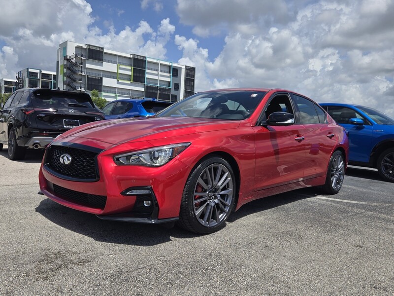 Used 2023 INFINITI Q50 RED SPORT 400 RWD in FT. LAUDERDALE, FLORIDA