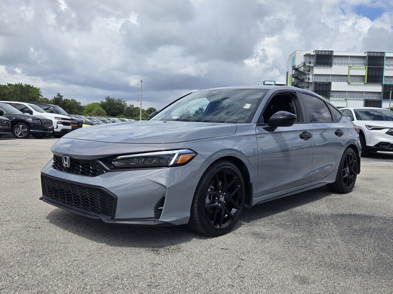 Used 2025 Honda Civic Hatchback SPORT CVT in FT. LAUDERDALE, FLORIDA