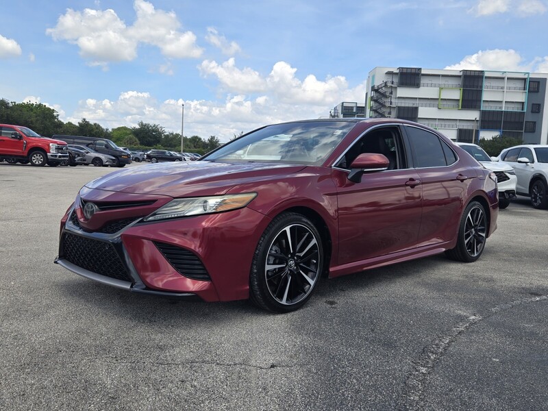 Used 2018 TOYOTA CAMRY XSE AUTO in FT. LAUDERDALE, FLORIDA