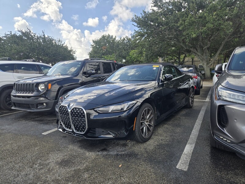 Used 2025 BMW 4 SERIES 430I CONVERTIBLE in FT. LAUDERDALE, FLORIDA