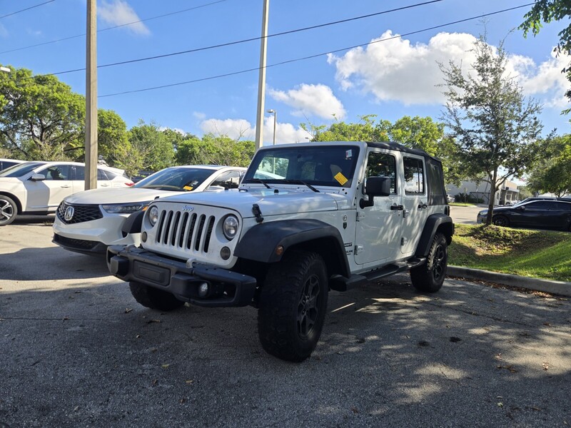 Used 2017 JEEP WRANGLER UNLIMITED SPORT 4X4 in FT. LAUDERDALE, FLORIDA