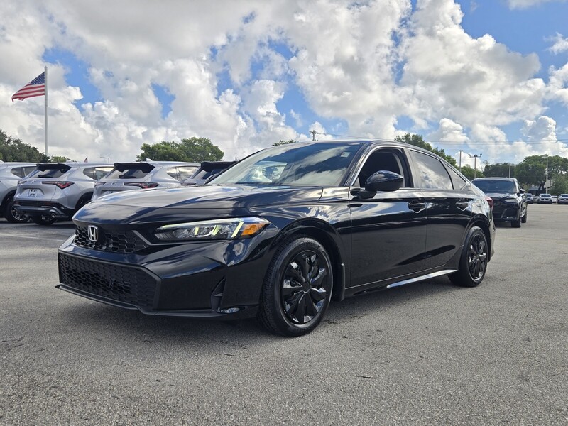 Used 2025 Honda Civic LX CVT in FT. LAUDERDALE, FLORIDA