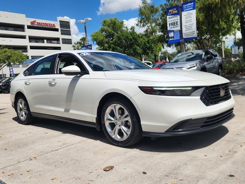 Used 2023 Honda Accord Sedan LX in DAVIE, FLORIDA