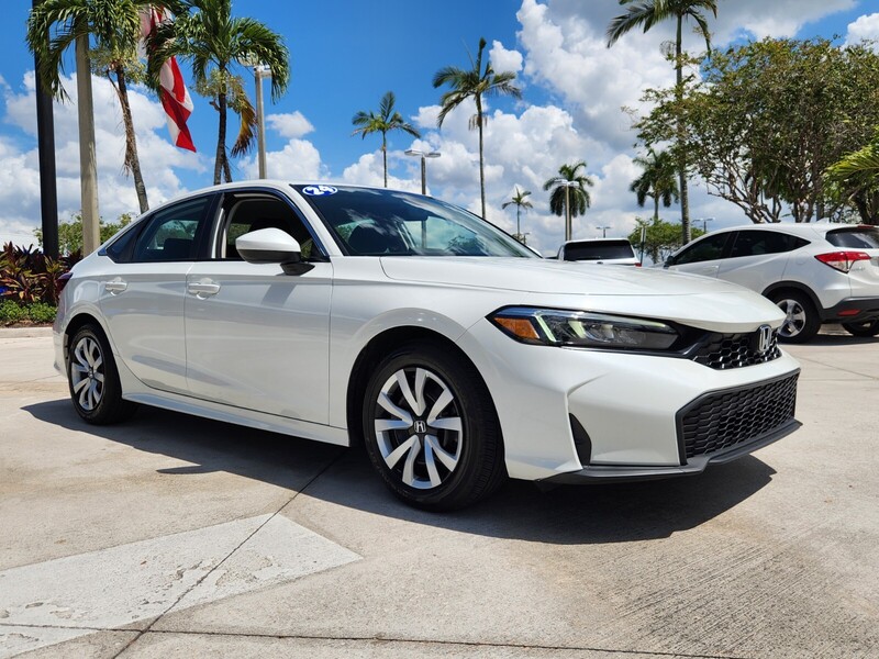 Used 2025 Honda Civic LX in DAVIE, FLORIDA