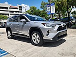 Used 2021 TOYOTA RAV4 XLE in DAVIE, FLORIDA (Photo 1)