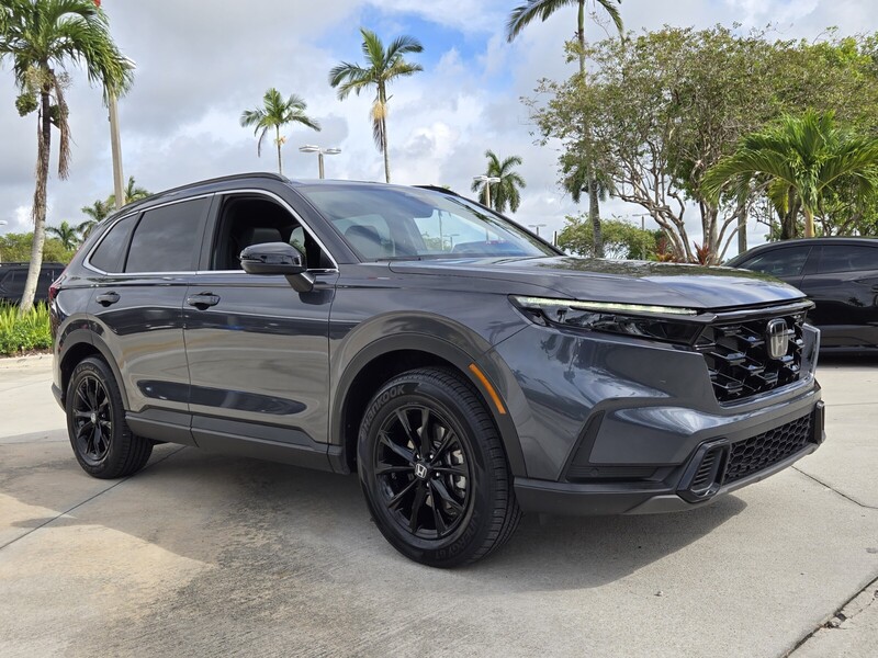 Used 2025 Honda CR-V Hybrid SPORT-L in DAVIE, FLORIDA