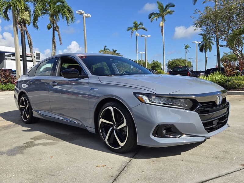 Used 2022 Honda Accord Hybrid SPORT in DAVIE, FLORIDA
