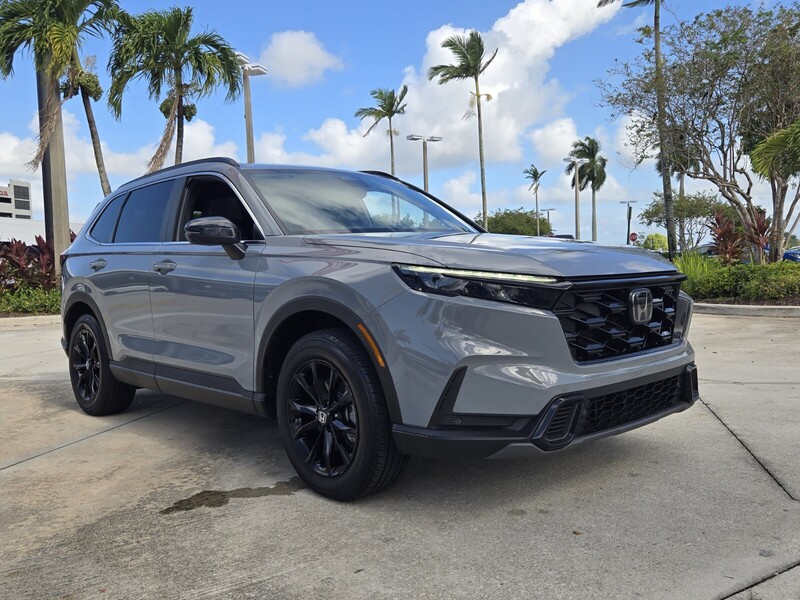 Used 2025 Honda CR-V Hybrid SPORT-L in DAVIE, FLORIDA